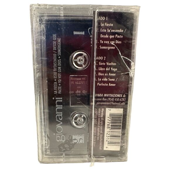 100 % Aprobado by Giovanni Ríos 2006 Cassette Sealed Latin Christian Music VTG - Picture 3 of 5